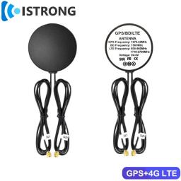 GPS LTE 2-in-1 Antenna Adapter Outdoor Waterproof 28dbi 4G Beidou Car Navigator Antenna Receiver SMA Male For DTU Cabinet IOT