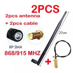 GRANDWISDOM 868MHz 915MHz Antenna LORA 10dbi SMA Male FEMALE Connector GSM 915 868 Signal Repeater Ipex1 Ipex 21cm Pigtal Antena