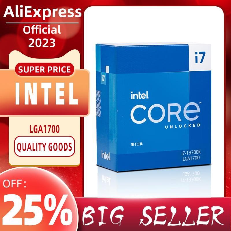 Intel Core i7-13700K  3.4 GHz 16-Core 24-Thread CPU Processor 10NM L3=30M 125W LGA 1700