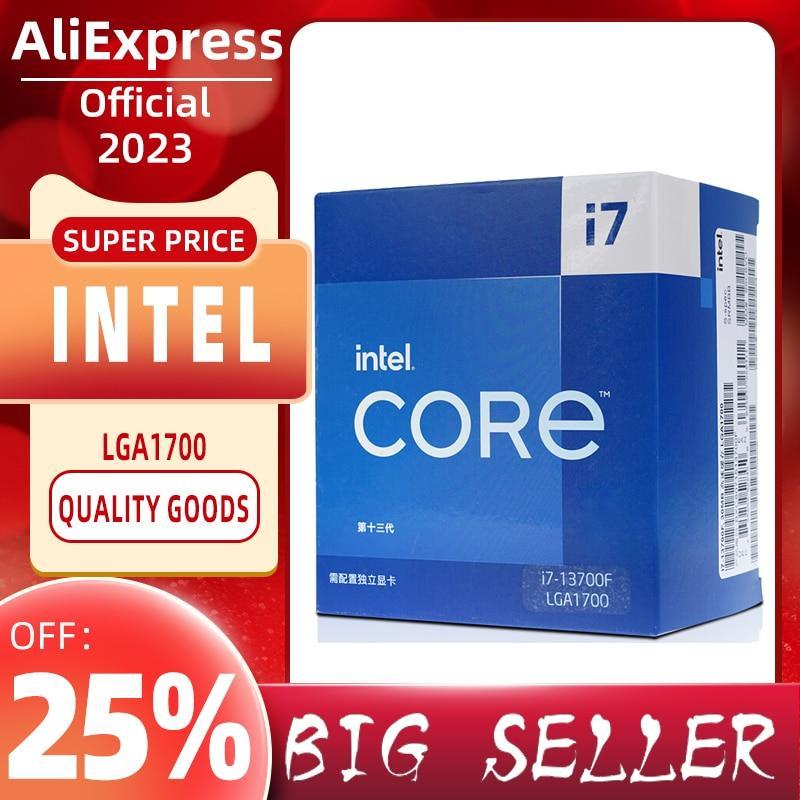 NEW Intel Core i7-13700F i7 13700F BOX 2.1 GHz 16-Core 24-Thread CPU Processor L3=30M 65W LGA 1700
