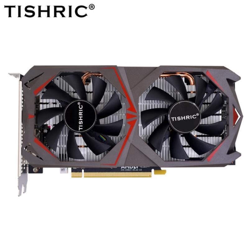 TISHRIC RX 580 8GB Video Card GDDR5 Graphics Card 256Bit 2048SP For RX580 8G DisplayPort AMD Radeon RX 580 Series VGA Cards
