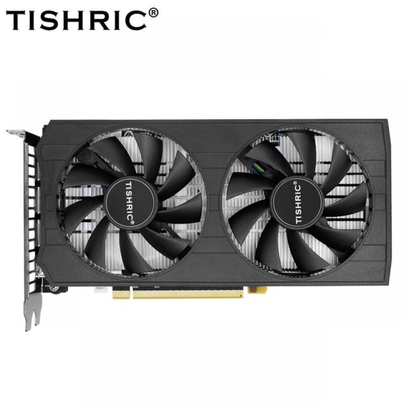 TISHRIC RX 5500 XT 8GB Video Card Graphic Card 128bit GDDR6 AMD Radeon rx 5500xt 8gb 8pin + DP *3 + HDMI-Compatible *1