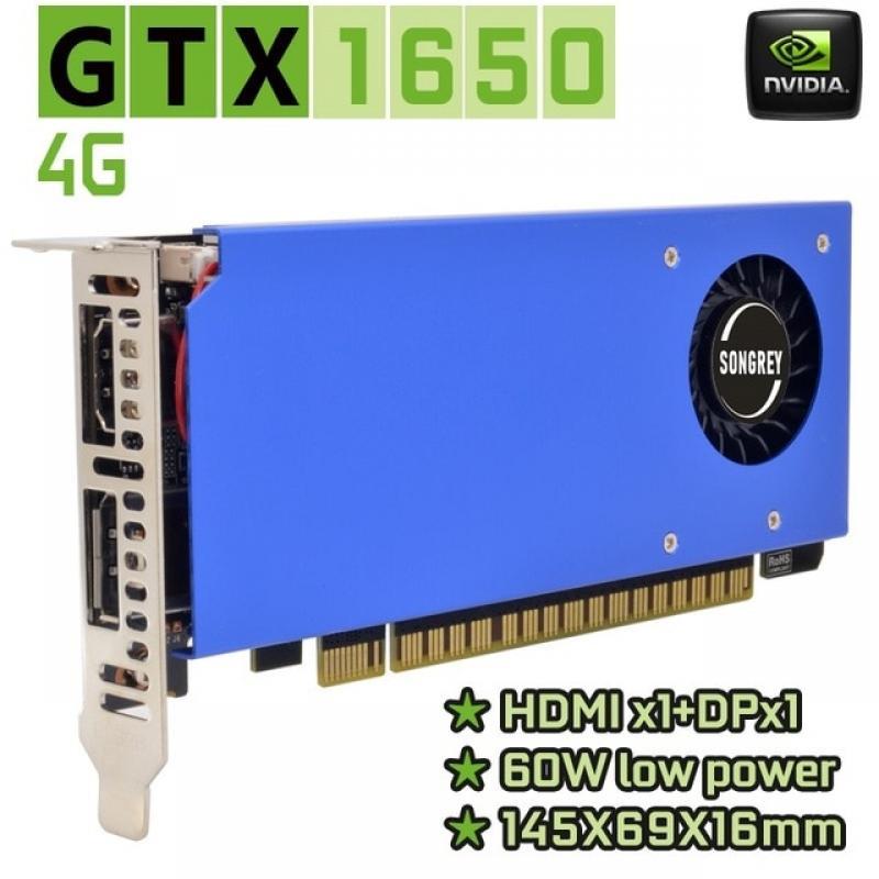SONGREY GTX 1650 1050Ti 1050 GT 1030 RX550 4GB Low Profile Graphics Card lp Video Card Graphics Card lp GPU nVIDIA lp