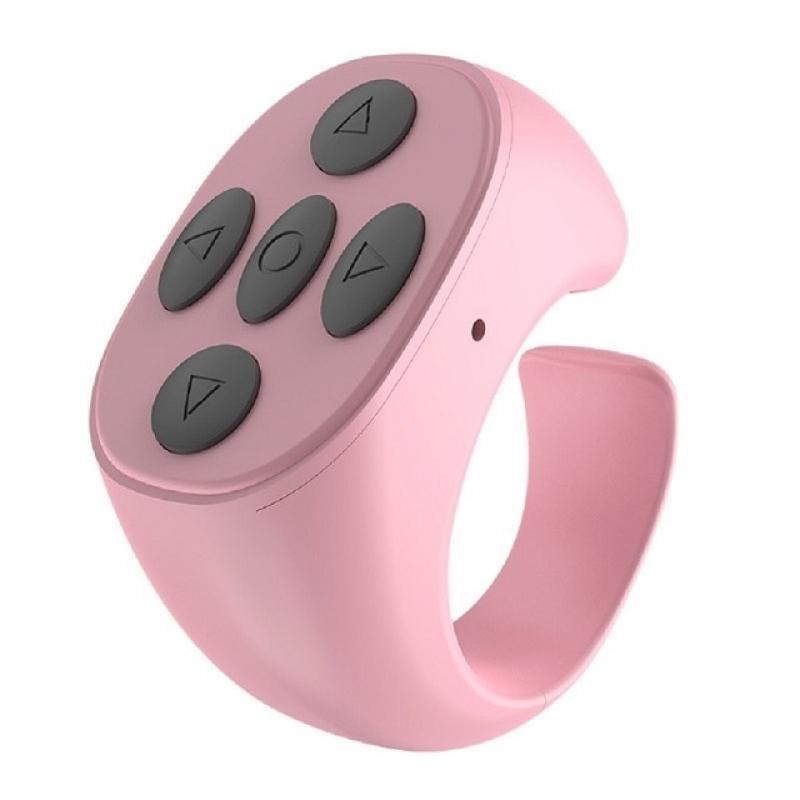 Bluetooth-compatible Gaming Finger Mouse Remote Control Handle Adapter Gaming Mause Gamer Pages Function Support Android iOS