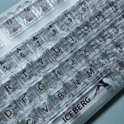 132 Keys Crystal Transparent Keycaps For MX Switch Mechanical Gaming Keyboard CBSA Profile Blank Backlit Keycap DIY Custom GK61