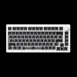 Akko MONSGEEK M1 DIY Kit 75Percent RGB Hot-swap South-facing Barebone Mechanical Aluminum Keyboard Kit CNC Metal VIA/QMK Gasket-Mount
