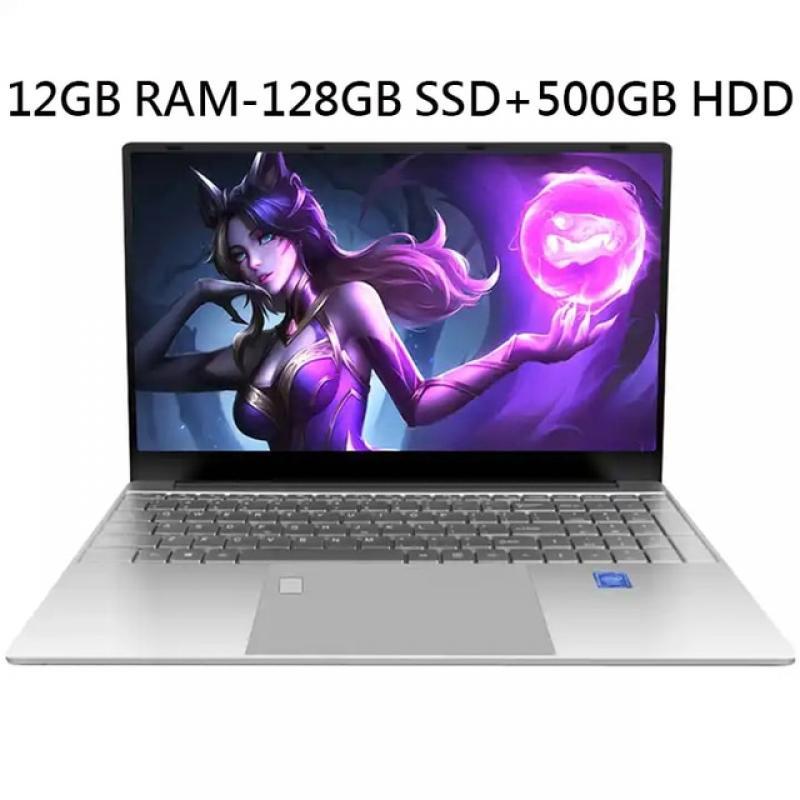Gaming Laptop 15.6 Inch 1920x1080 FHD Intel N5095 12GB RAM 512 SSD Portable Backlit Keyboard Computer for Business Office