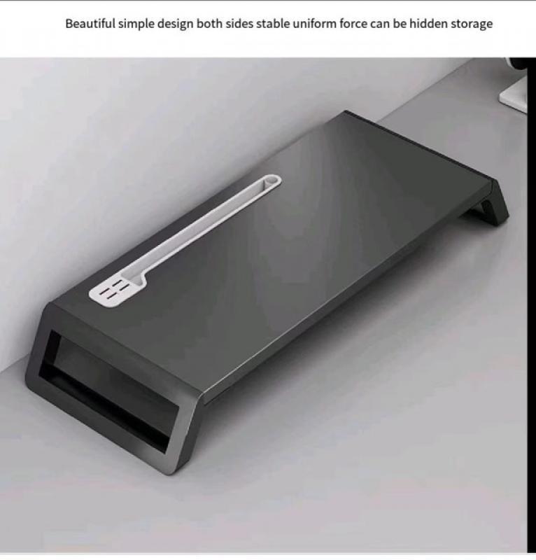 Computer heightening stand office monitor screen cushion high desktop base bracket bracket USB notebook shelf