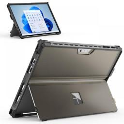 MoKo Case For Microsoft Surface Pro 9/Pro 7 Plus/Pro7/Pro 6 Pro 5/4 All-In-One Rugged Cover Case With Pen Holder,Kickstand Case