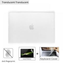 For Macbook Pro 13 Case M2 2022 2020 Air M1 For MacBook Air 13 Case Cover Funda Pro 16 Case 2021 Pro 14 Case 15 New Laptop Case