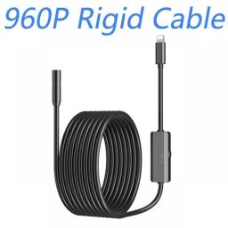 IOS Endoscope Camera For IPhone APPLE Lightning 8MM Cars Endoscopic Waterproof 8 LEDs Borescope Inspection IPhone14 IPad IOS